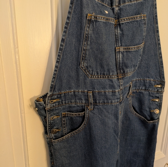 Free People Denim Overalls - Picture 3 of 6